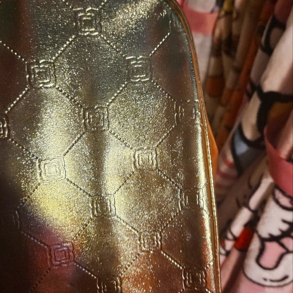 BCBG Gold Duffle Bag